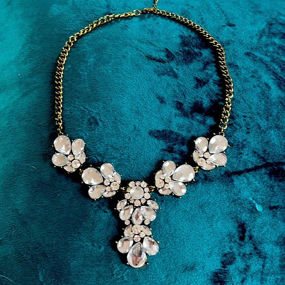 🎉SALE🎉CRYSTAL Statement Necklace - Picture 1 of 6